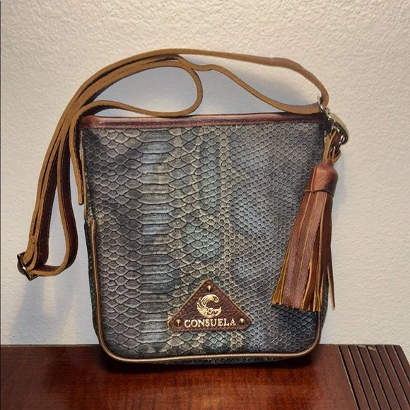 Consuela | Bags | Consuela Rattler Crossbody Bag In Blue And  display picture 1